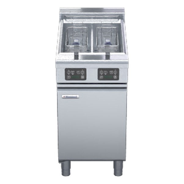 Waldorf 800 Series 450mm Twin Pan Electric Fryer Low Back Version - FNL8224EE