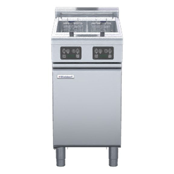 Waldorf 800 Series 450mm Twin Pan Electric Fryer Low Back Version - FNL8224EE