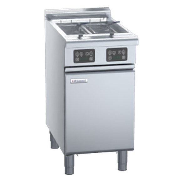 Waldorf 800 Series 450mm Twin Pan Electric Fryer Low Back Version - FNL8224EE