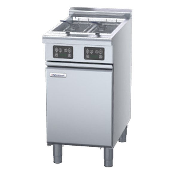 Waldorf 800 Series 450mm Twin Pan Electric Fryer Low Back Version - FNL8224EE