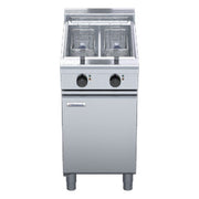 Waldorf 800 Series 450mm Twin Pan Electric Fryer Low Back Version - FNL8224E