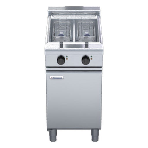 Waldorf 800 Series 450mm Twin Pan Electric Fryer Low Back Version - FNL8224E
