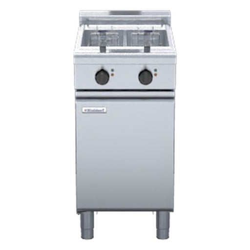 Waldorf 800 Series 450mm Twin Pan Electric Fryer Low Back Version - FNL8224E