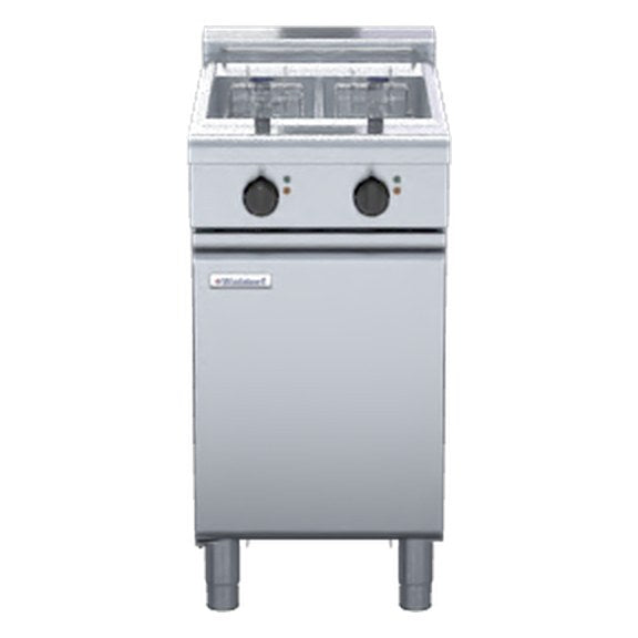 Waldorf 800 Series 450mm Twin Pan Electric Fryer Low Back Version - FNL8224E