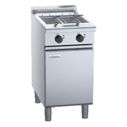 Waldorf 800 Series 450mm Twin Pan Electric Fryer Low Back Version - FNL8224E