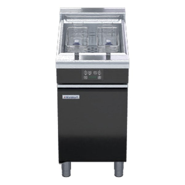 Waldorf Bold 450mm Single Pan Electric Fryer Low Back Version - FNLB8127EE