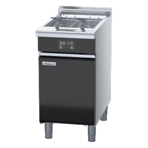 Waldorf Bold 450mm Single Pan Electric Fryer Low Back Version - FNLB8127EE