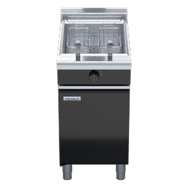 Waldorf Bold 450mm Single Pan Electric Fryer Low Back Version - FNLB8127E