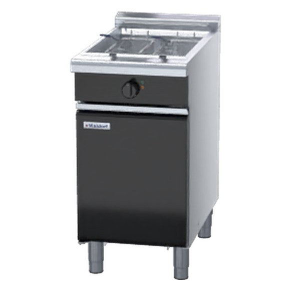 Waldorf Bold 450mm Single Pan Electric Fryer Low Back Version - FNLB8127E