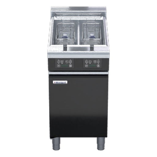 Waldorf Bold 450mm Twin Pan Electric Fryer Low Back Version - FNLB8224EE