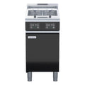 Waldorf Bold 450mm Twin Pan Electric Fryer Low Back Version - Electronic Controls - FNLB8224EE