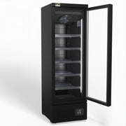 AG Supermarket Single Glass Door Upright Display Freezer 450L - FSB450