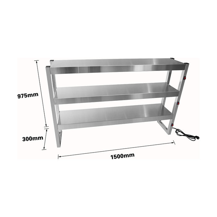 Benchstar Commercial Food Warmer with 12 Lamps – FW12L-153