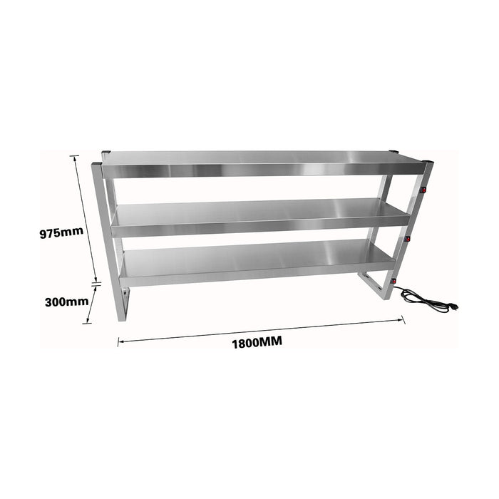 Benchstar Commercial Food Warmer with 15 Lamps – FW15L-183