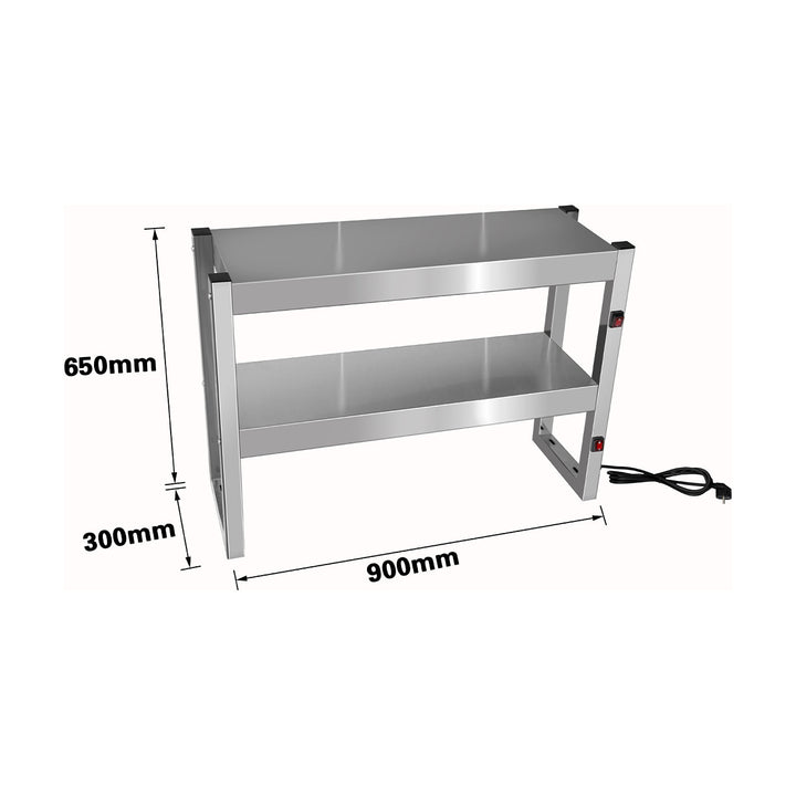 Benchstar Commercial Food Warmer with 4 Lamps – FW4L-092