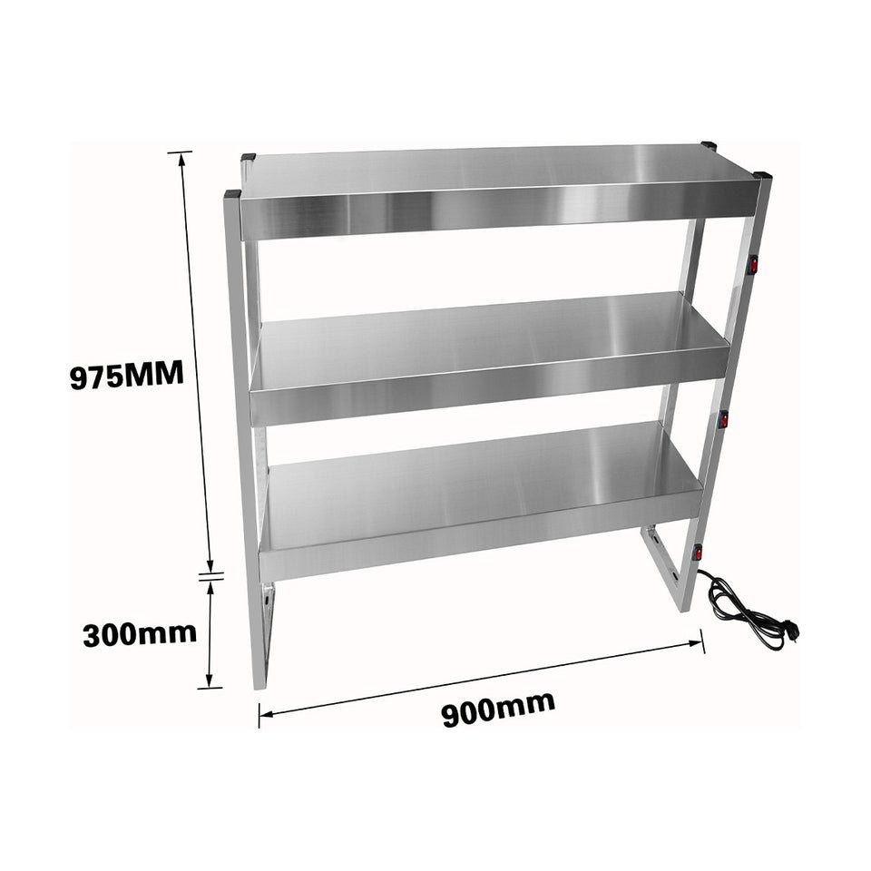Benchstar Commercial Food Warmer with 6 Lamps – FW6L-093
