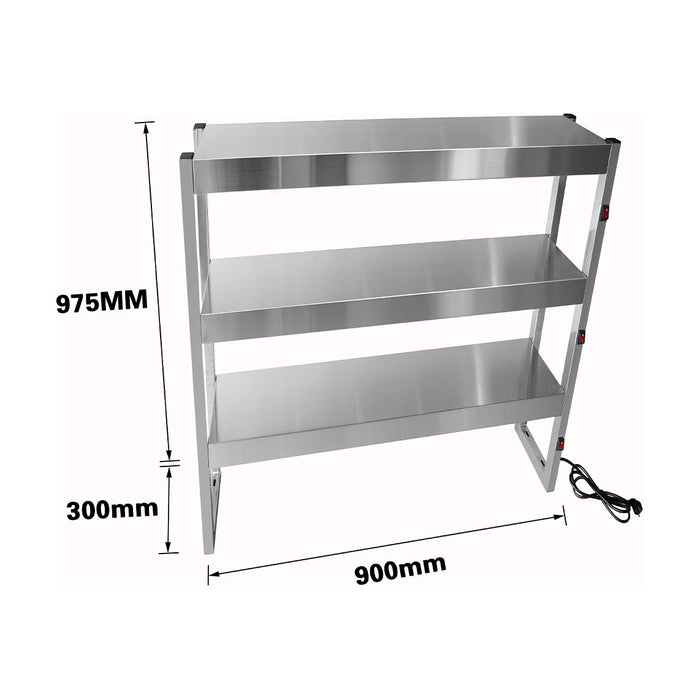 Benchstar Commercial Food Warmer with 6 Lamps – FW6L-093