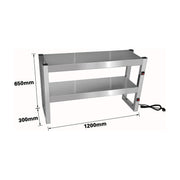 Benchstar Commercial Food Warmer with 6 Lamps – FW6L-122