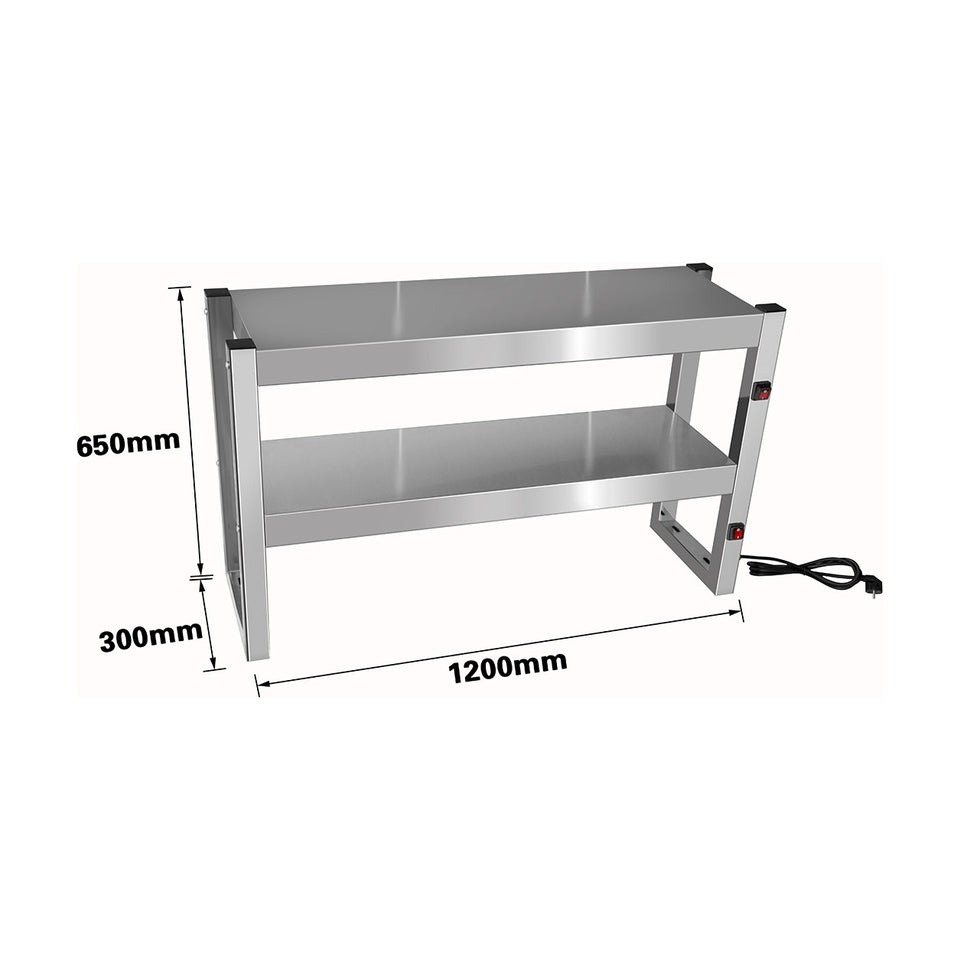 Benchstar Commercial Food Warmer with 6 Lamps – FW6L-122
