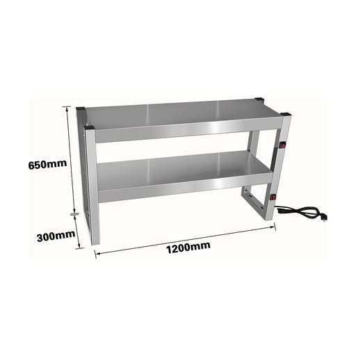 Benchstar Commercial Food Warmer with 6 Lamps – FW6L-122