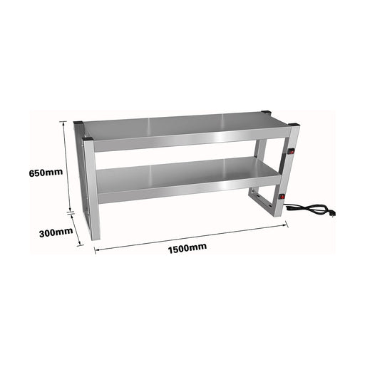 Benchstar Commercial Food Warmer with 8 Lamps – FW8L-152