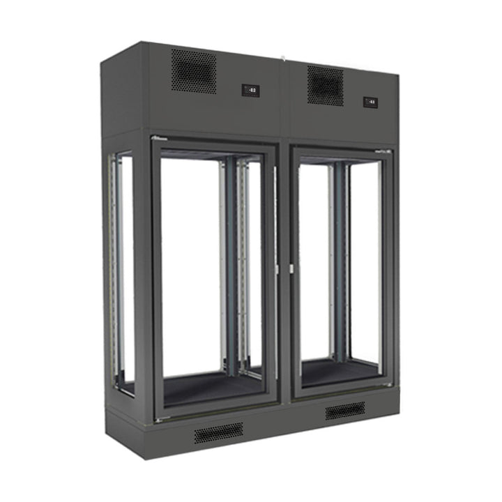 Fagor Dual Zone 2 Doors Black Central Wine Cellar - FWC-2602-2CB