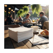 PakMax 1 ply 100 Sheets 1/4 Fold White Napkin - FWN114-315-100