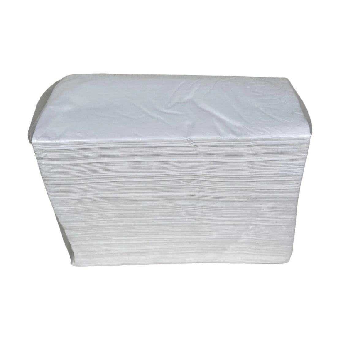 PakMax 2 ply 125 Sheets 1/8 Fold White Napkin - FWN218-400-125
