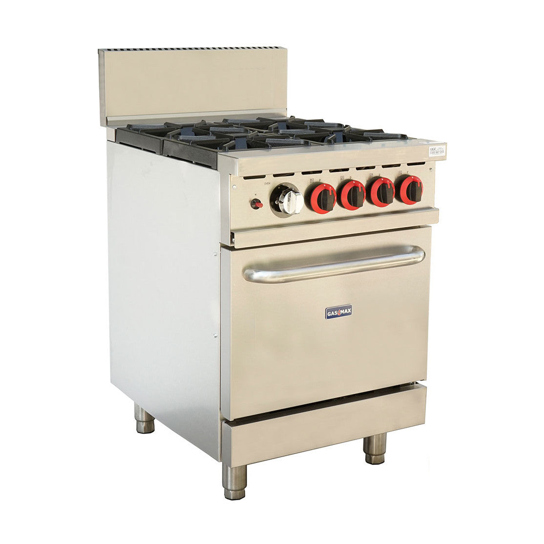 Gasmax 4 Burner With Oven Flame Failure - GBS4T