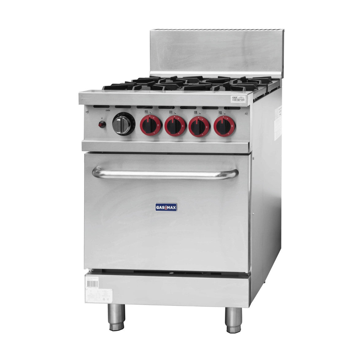 Gasmax 4 Burner with Oven Flame Failure LPG - GBS4TSLPG