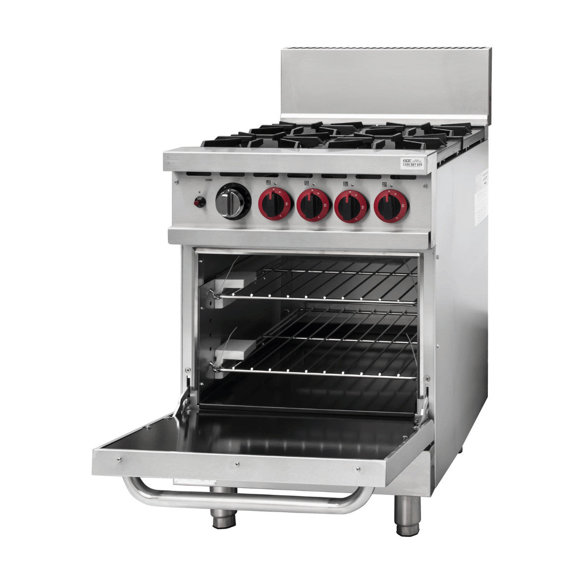 Gasmax 4 Burner with Oven Flame Failure LPG - GBS4TSLPG
