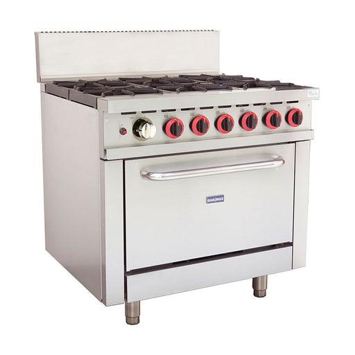 Gasmax 6 Burner with Oven Flame Failure - GBS6TLPG