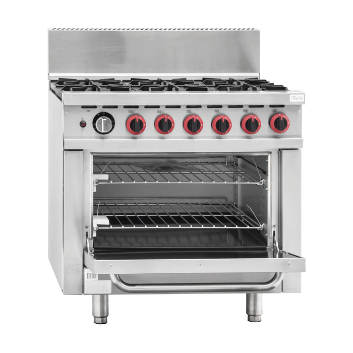 Gasmax 6 Burner With Oven Flame Failure - GBS6TS