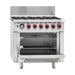Gasmax 6 Burner With Oven Flame Failure - GBS6TS