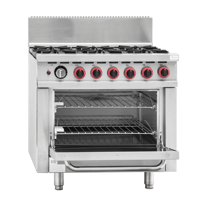 Gasmax 6 Burner with Oven Flame Failure LPG - GBS6TSLPG