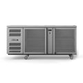 Williams Glass Chiller - Two Door Spring Loaded Glass Chiller - 500 x 500 baskets - GC25UGDSL