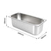 FED Gelato-5L Stainless Steel Pan - GELATO-5L