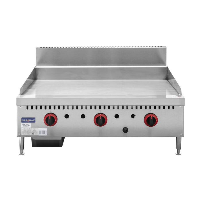 Gasmax Three burner NG Griddle Top - GG-36