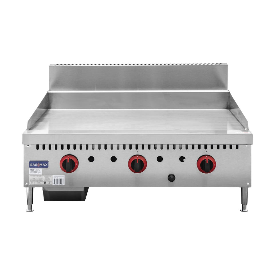 Gasmax Three Burner LPG Griddle Top - GG-36LPG