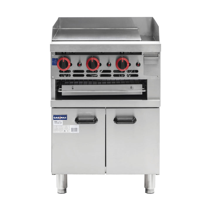 Gasmax Gas Griddle and Gas Toaster with Cabinet - GGS-24