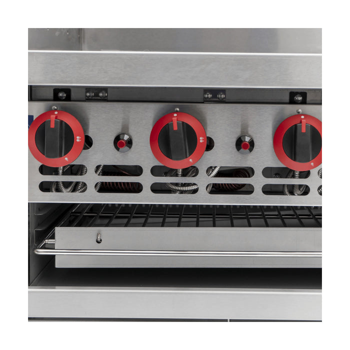 Gasmax Gas Griddle and Gas Toaster with Cabinet - GGS-24
