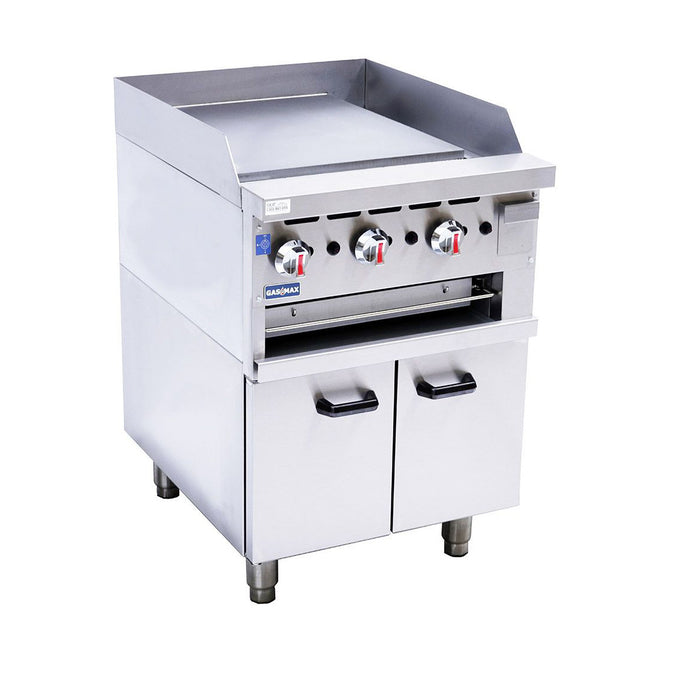 Gasmax Gas Griddle and Gas Toaster with Cabinet - GGS-24LPG