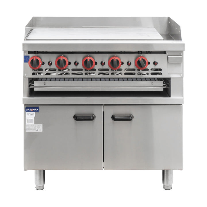 Gasmax Gas Griddle and Gas Toaster with Cabinet - GGS-36