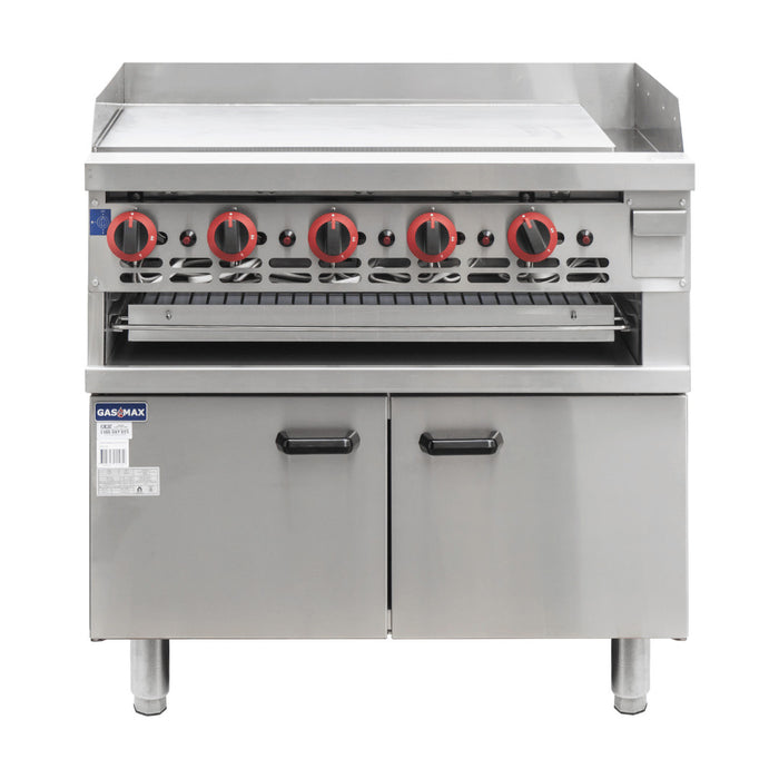 Gasmax Gas Griddle and Gas Toaster with Cabinet - GGS-36