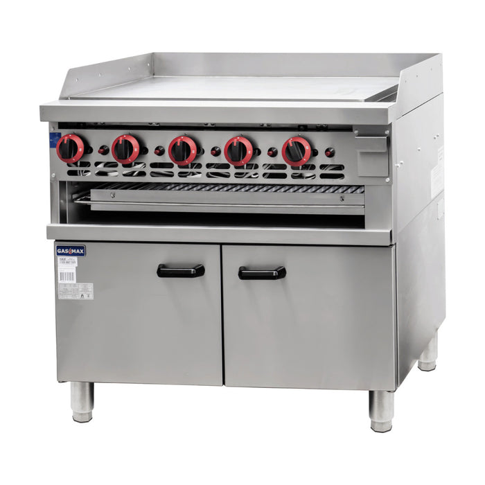 Gasmax Gas Griddle and Gas Toaster with Cabinet - GGS-36