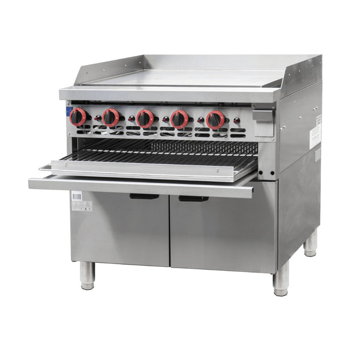 Gasmax Gas Griddle and Gas Toaster with Cabinet - GGS-36