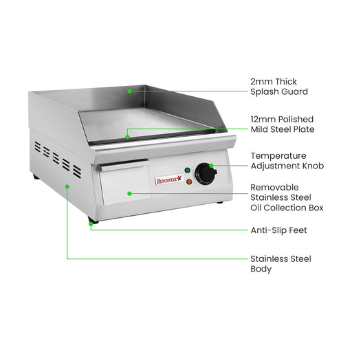 Benchstar Max Electric Griddle - GH-400E