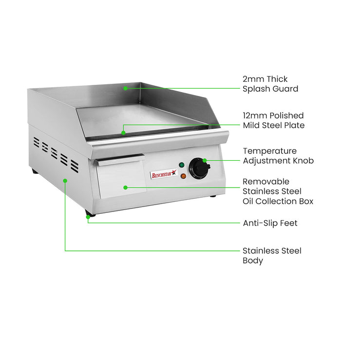 Benchstar Max Electric Griddle - GH-400E