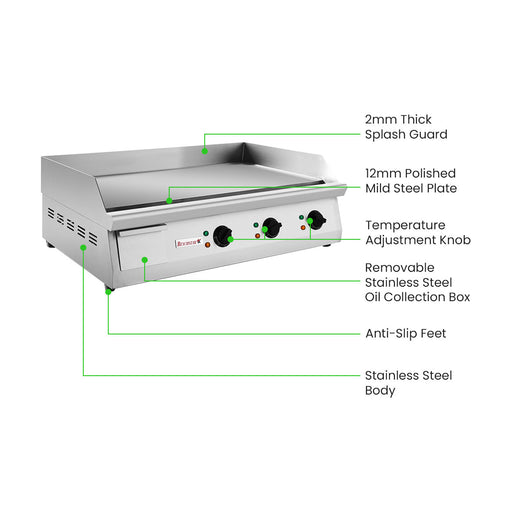 Benchstar Max Electric Griddle - GH-760E