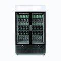 Bromic Upright Display Fridge - 1082L - 2 Door - Flat Glass - Lightbox - GM1100LB-NR